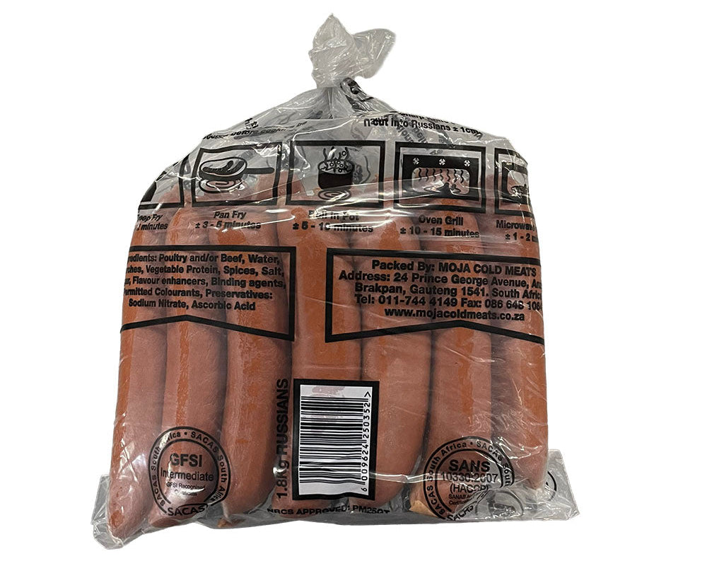 Red Line Smoked Russians 1.8kg (Packed)