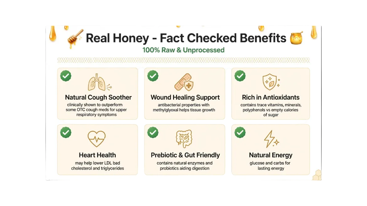 Real Raw Honey 400g