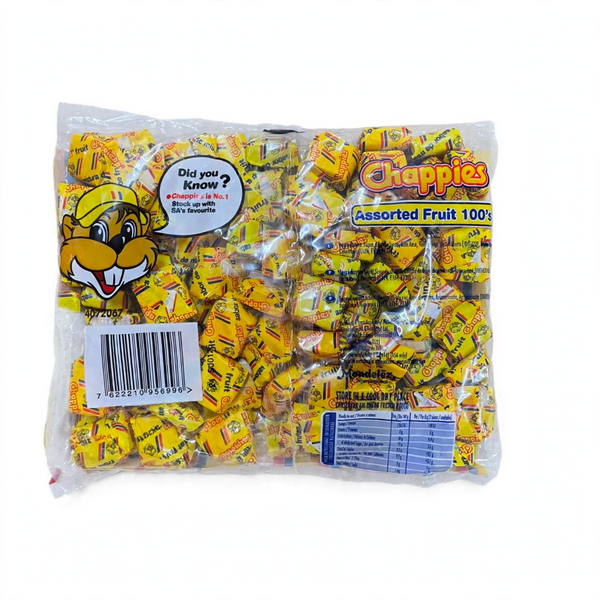 Chappies Bubblegum Original Fruity Bag (400g / 100 Pieces)
