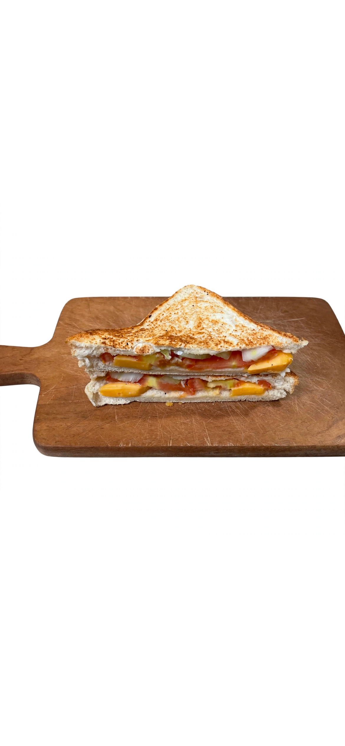 Toasted cheese Tomato & Onion