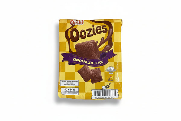 50X14g CHOC OOZIES SNACK