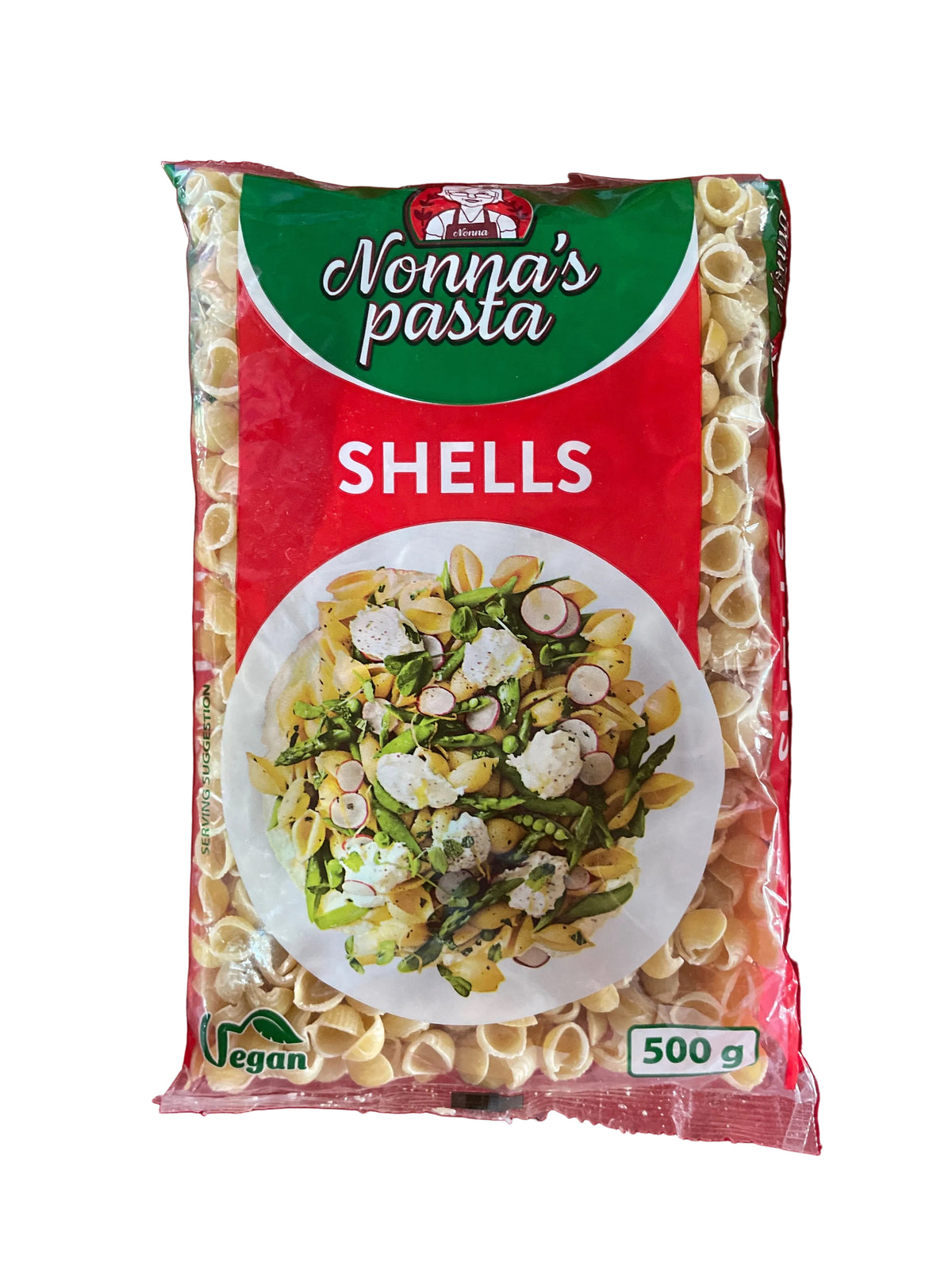 Nonnas Shells Pasta 500g
