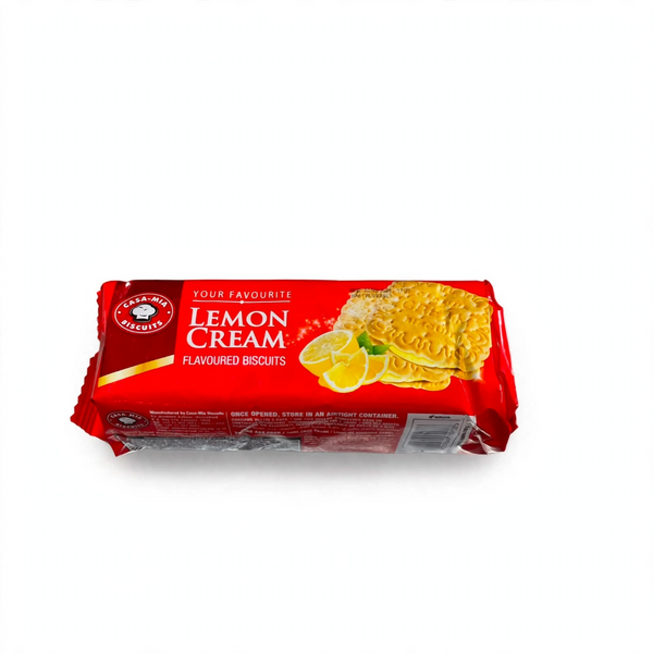 Casa Mia Lemon Cream Sandwich Biscuits Wholesale Box (12 x 160g)