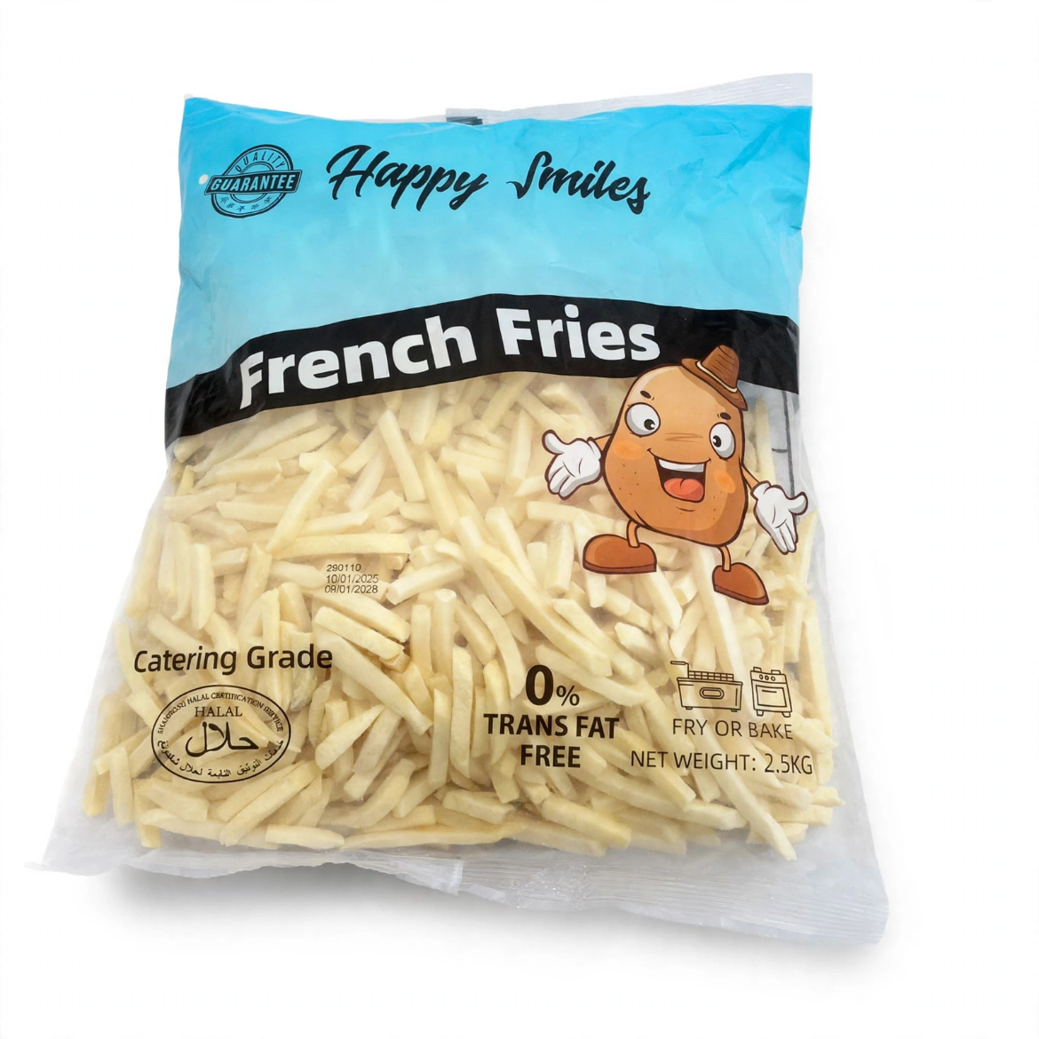 French Fries 2.5kg Frozen