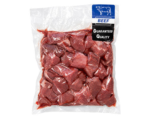Lean Boneless Beef Cubes 500g