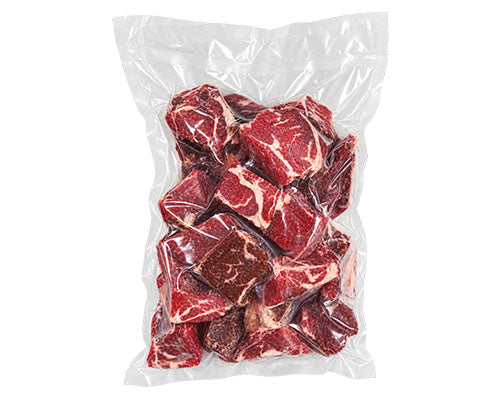 Beef Skirts Cubed 1kg Fresh/Frozen