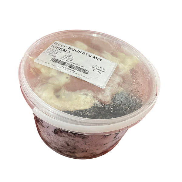 Frozen Beef Offal Bucket 2kg