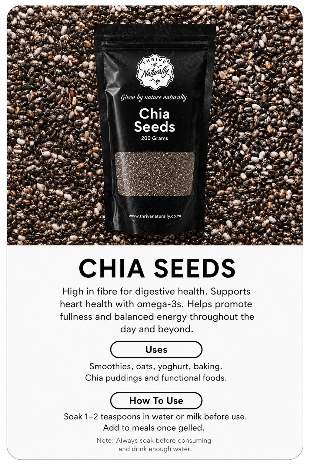 Chia Seeds 200g