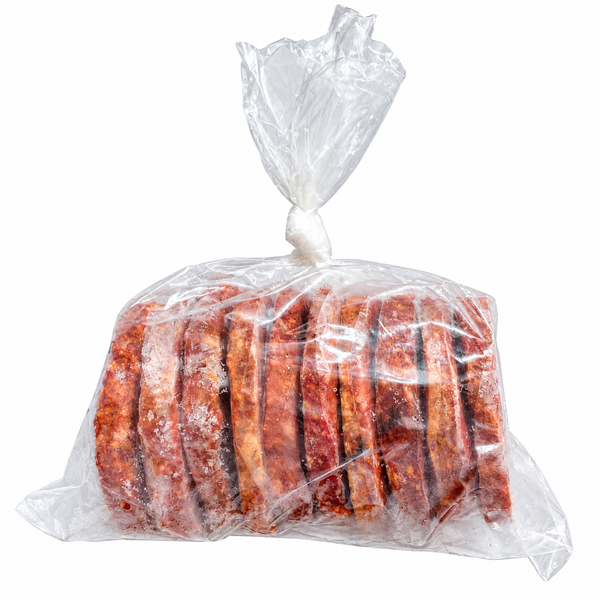 Premium 100% Pure Beef Burger Patties Frozen 1kg