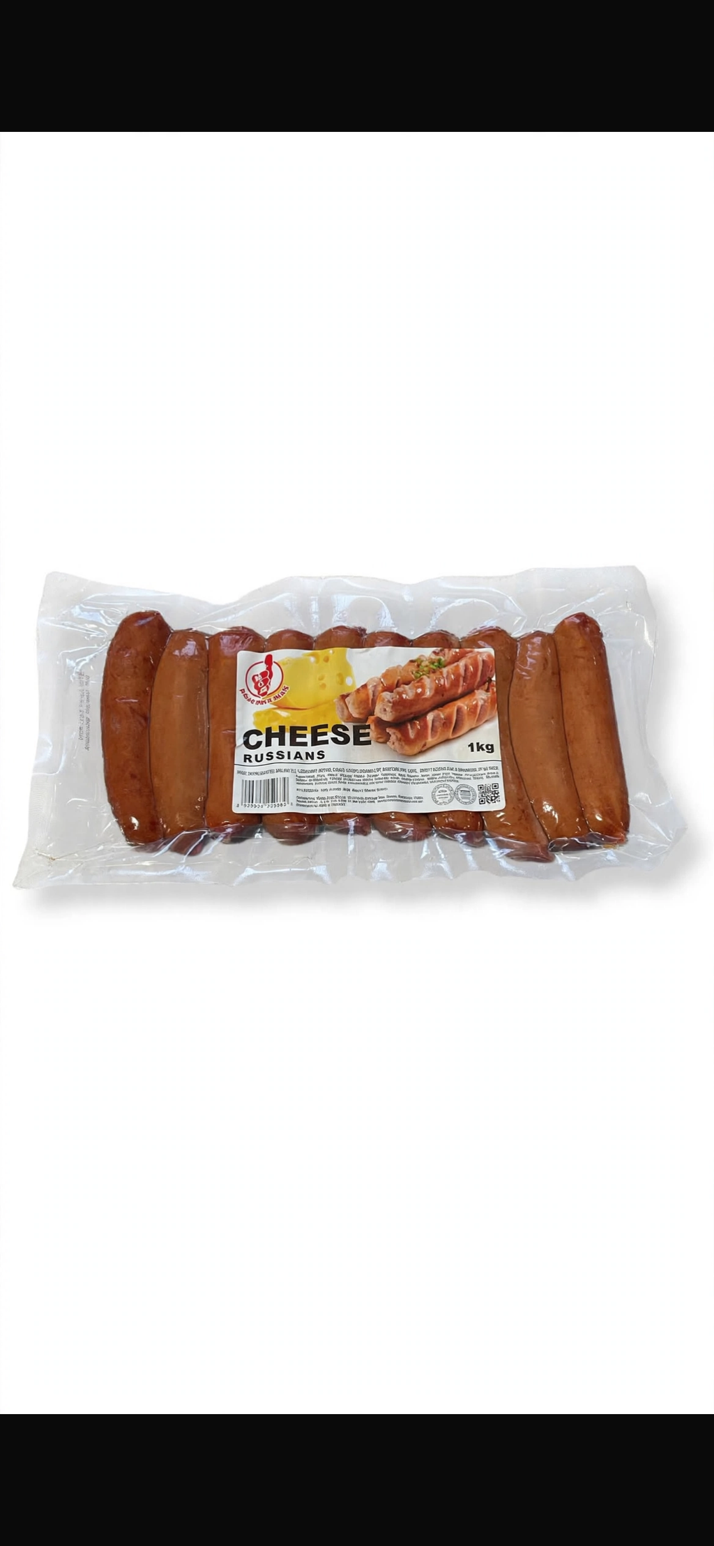 Smoked Cheese Russians 1kg (Vacuum Packed)