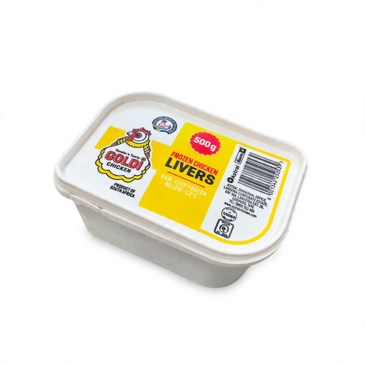 Chicken Livers 500g Frozen