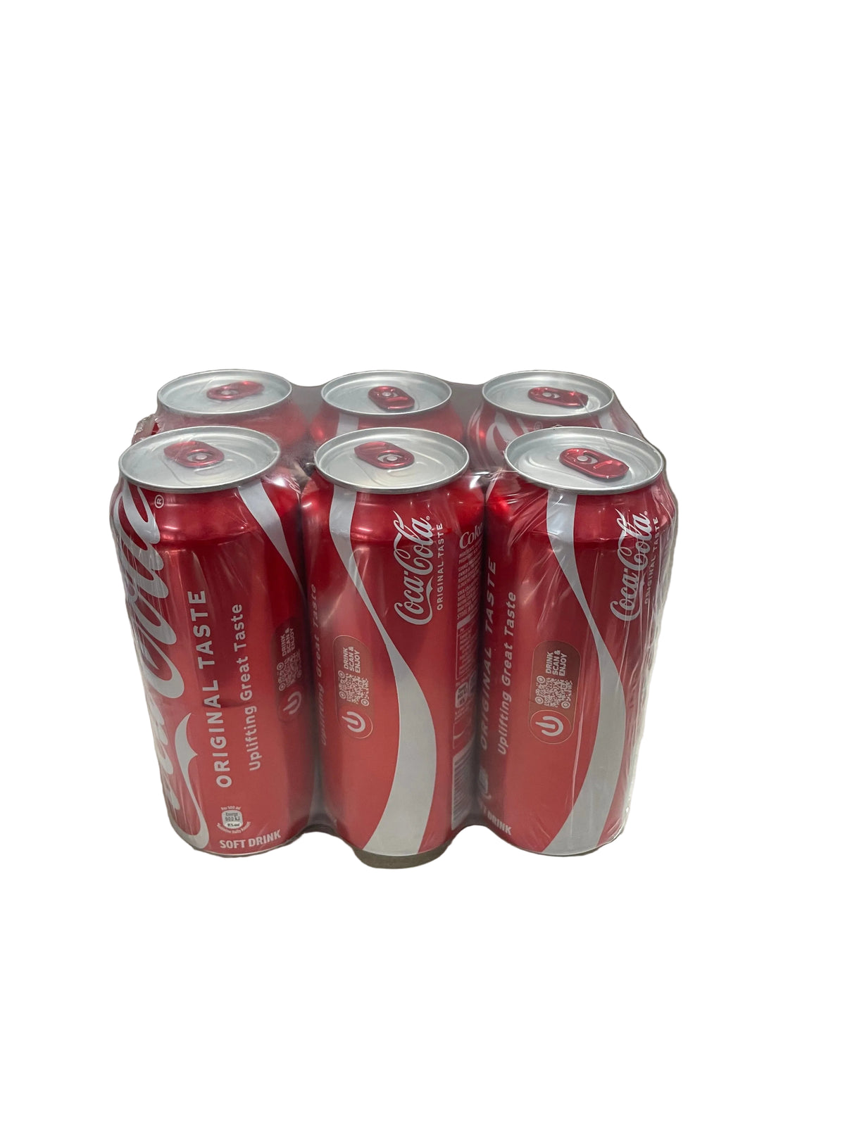 6X500ml COCA COLA CANS