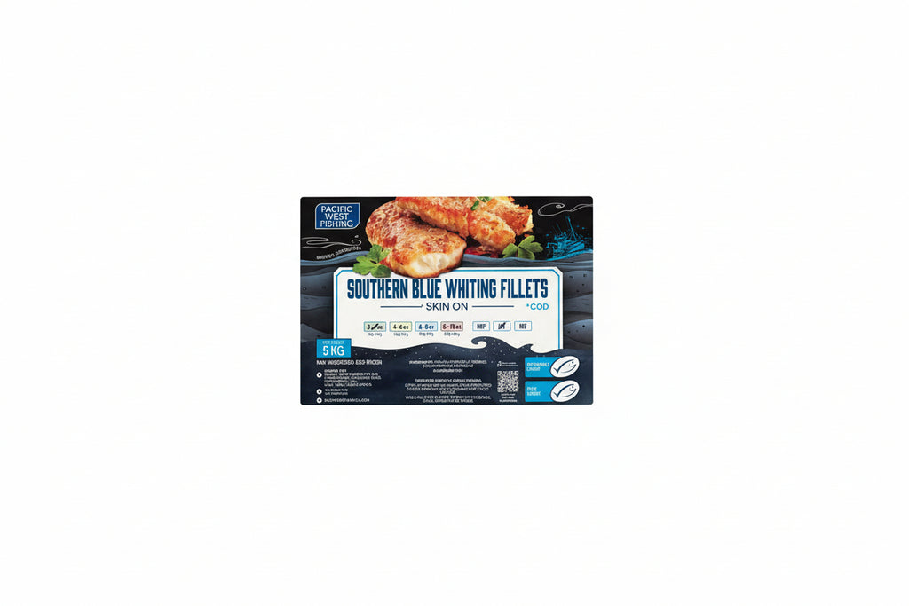 HAKE FILLET 5KG FROZEN FISH