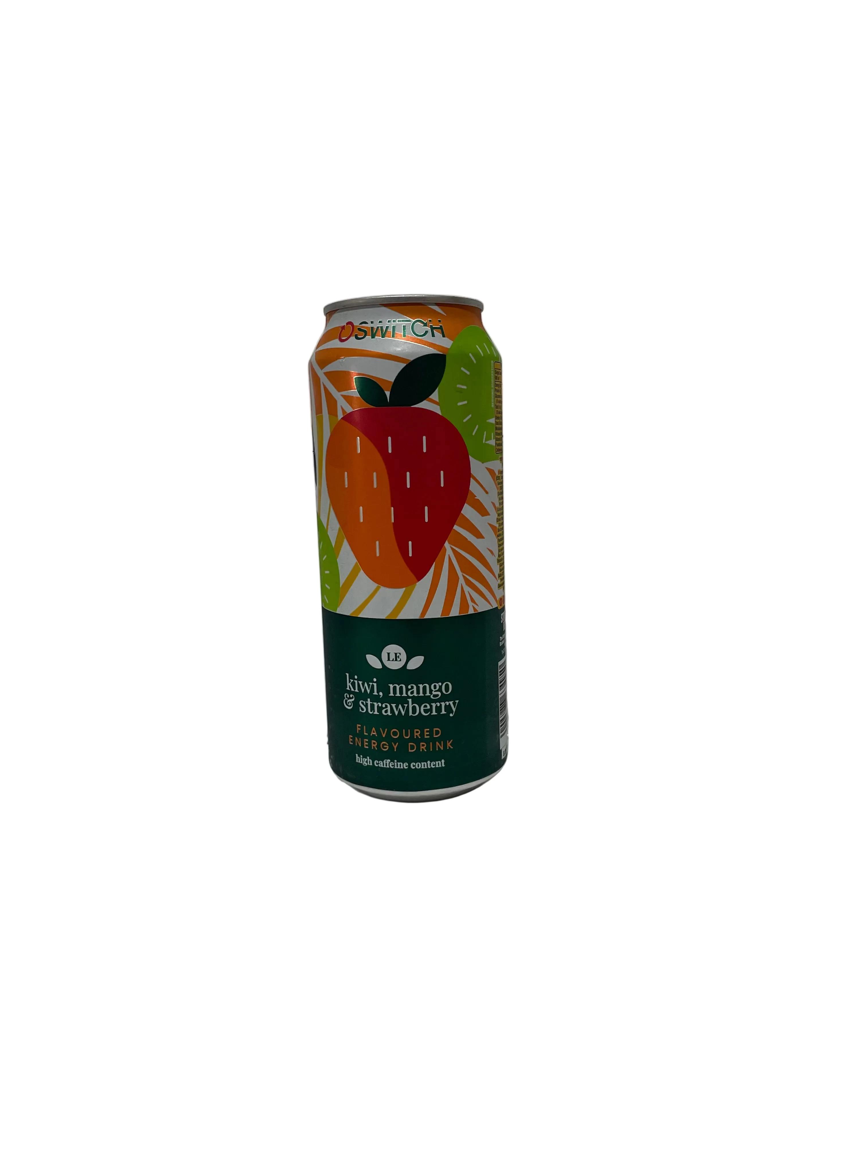 6X500ml SWITCH ENEREGY KIWI,MANGO & STRAWBERRY