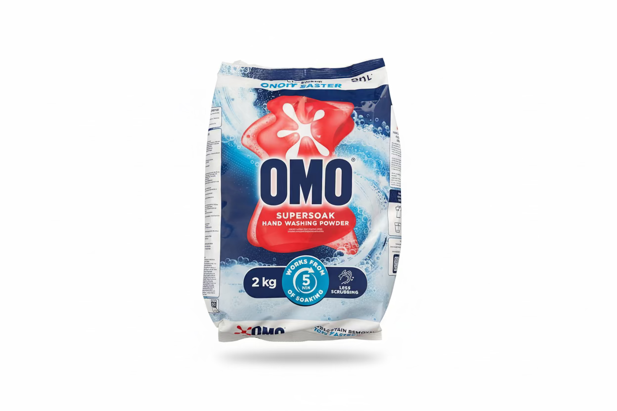 2KG OMO WASHING POWDER
