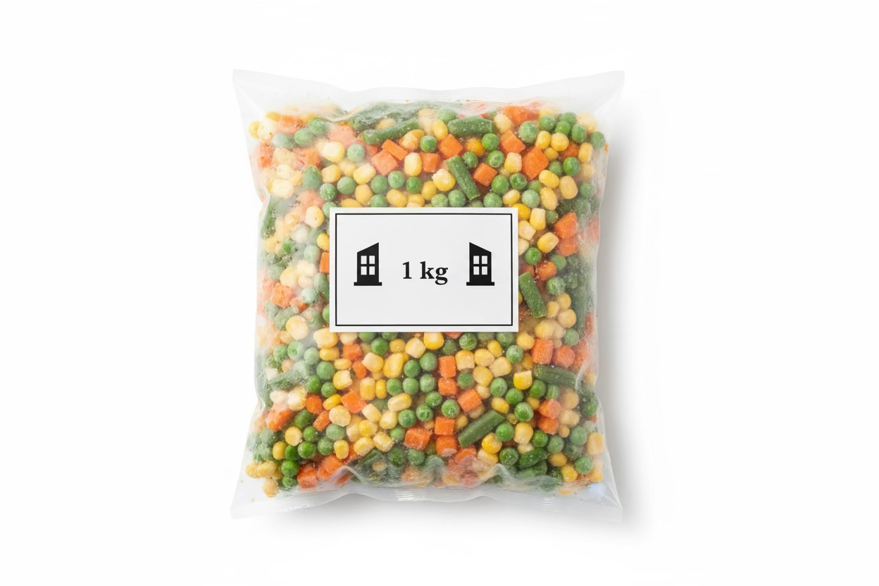 1KG FROZEN MIXED VEGETABLES DICED