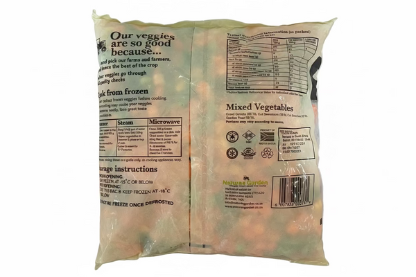 1KG FROZEN MIXED VEGETABLES DICED