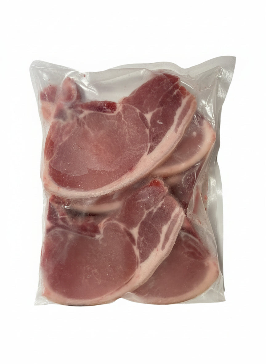 1KG FROZEN PORK CHOPS
