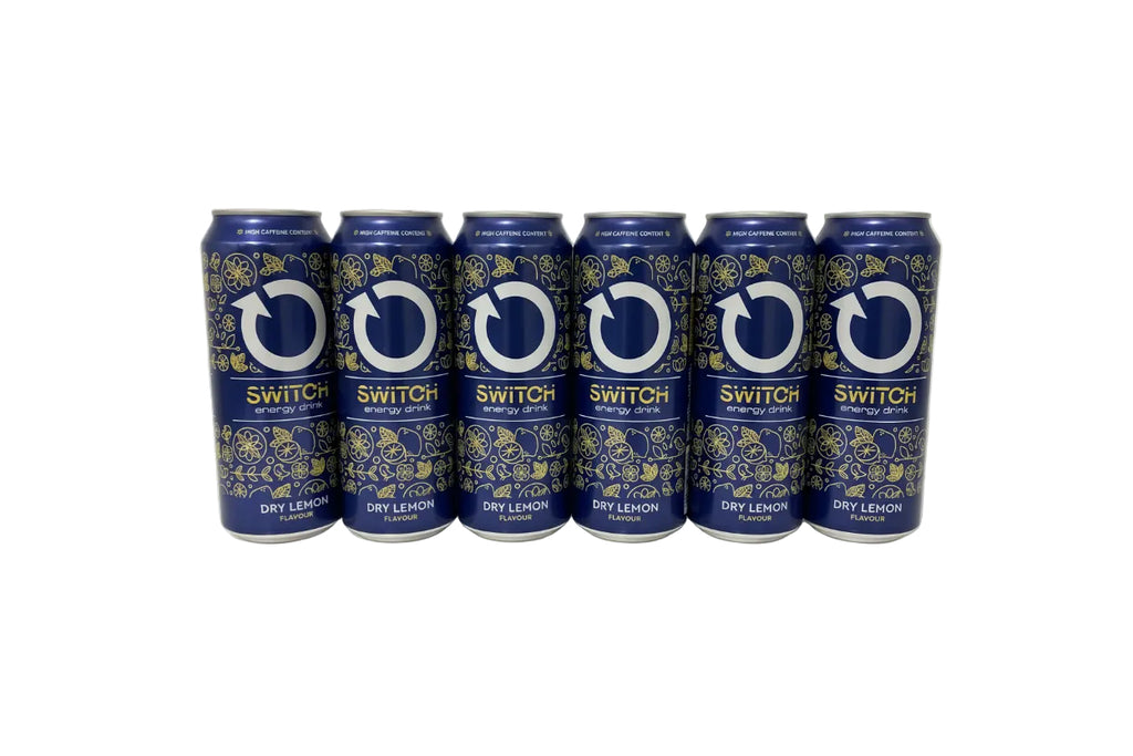 6X500ml SWITCH ENEREGY DRY LEMON