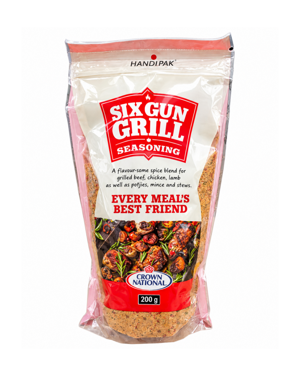 Crown National Six Gun Grill Spice Shaker (200g)