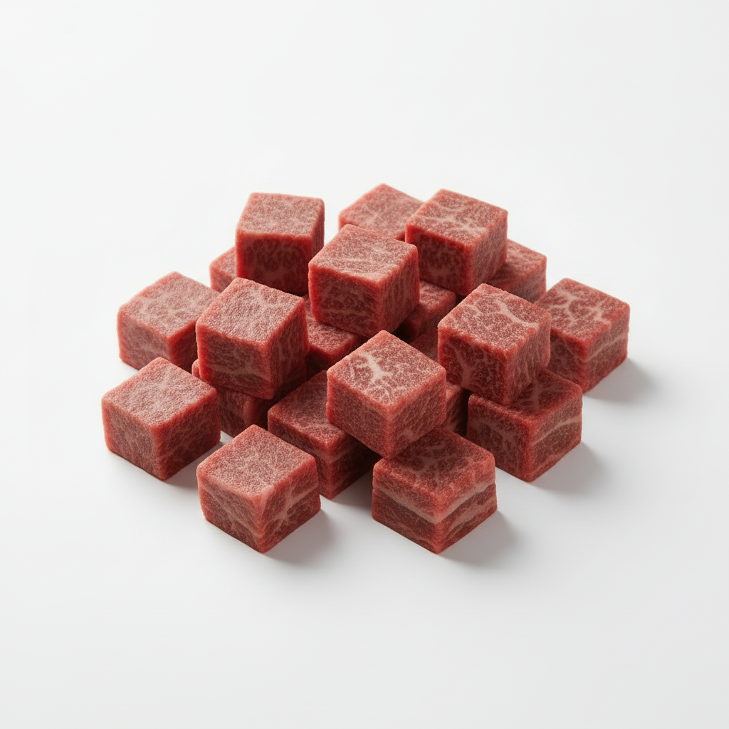 Beef Skirts Cubed 1kg Fresh/Frozen