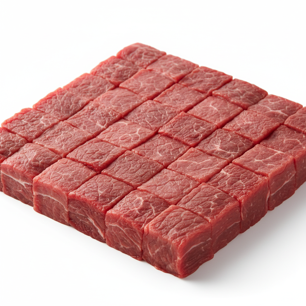 Lean Boneless Beef Cubes 500g